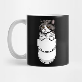 Funny Selkirk Rex Pocket Cat Mug